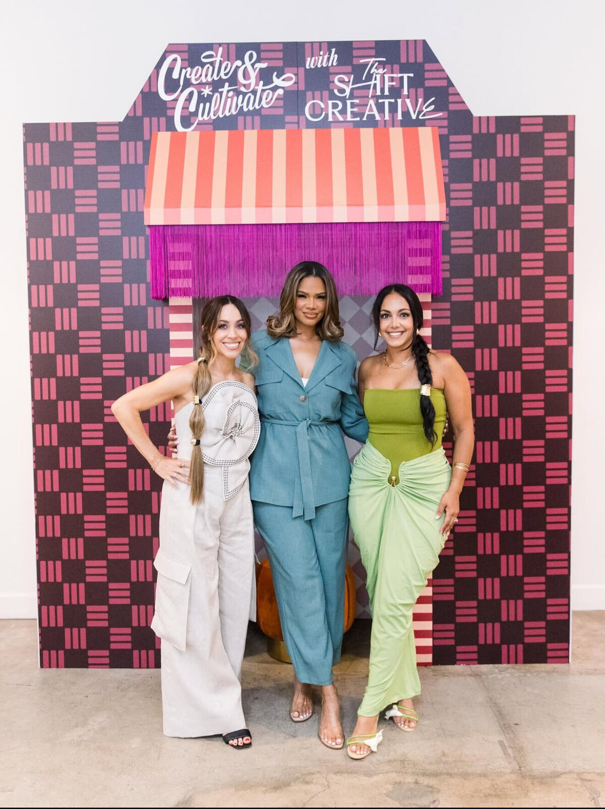 Create & Cultivate installation by The Works Collective | immersive brand activation in Los Angeles.