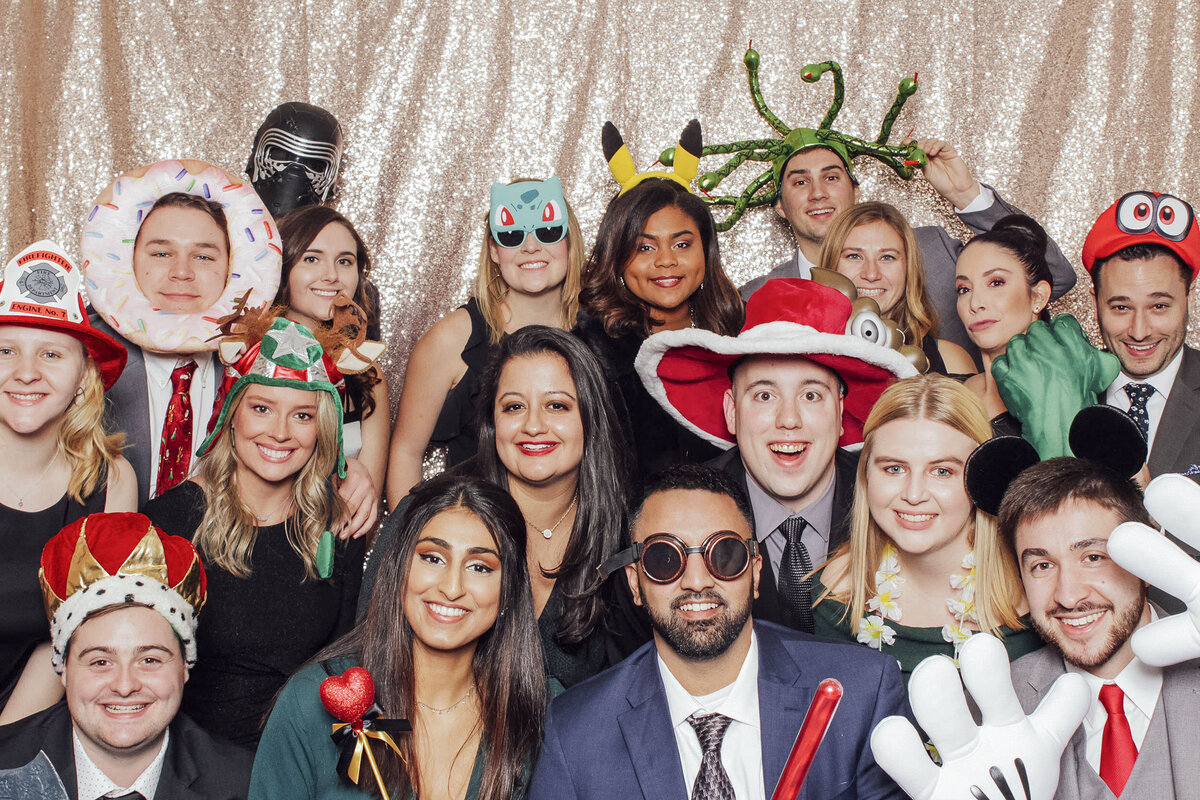 Top-rated photo booth at Bradford Estate weddings in Hainesport, Burlington County, New Jersey