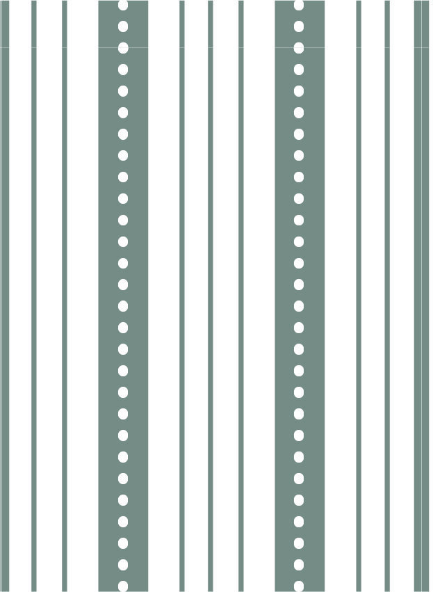gray green vertical dot and stripe