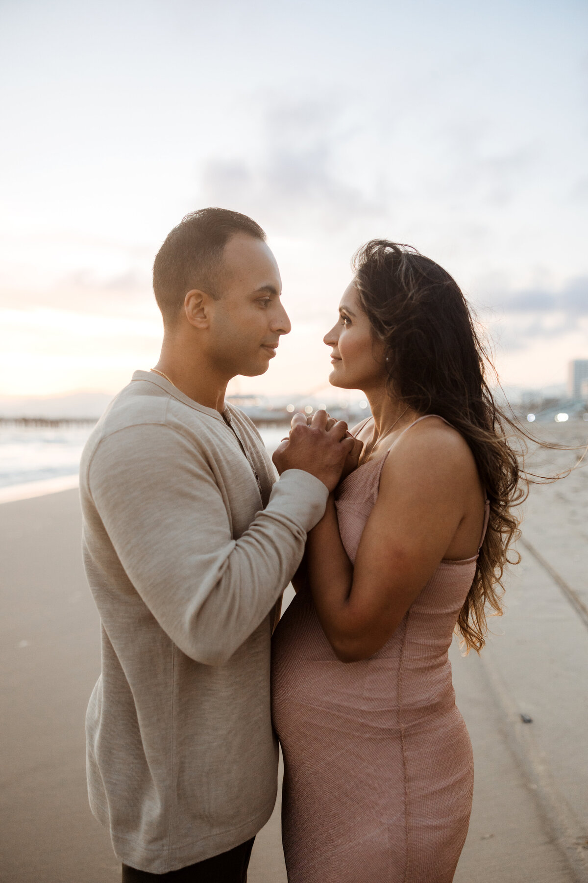 Santa Monica Beach Maternity Photography 99