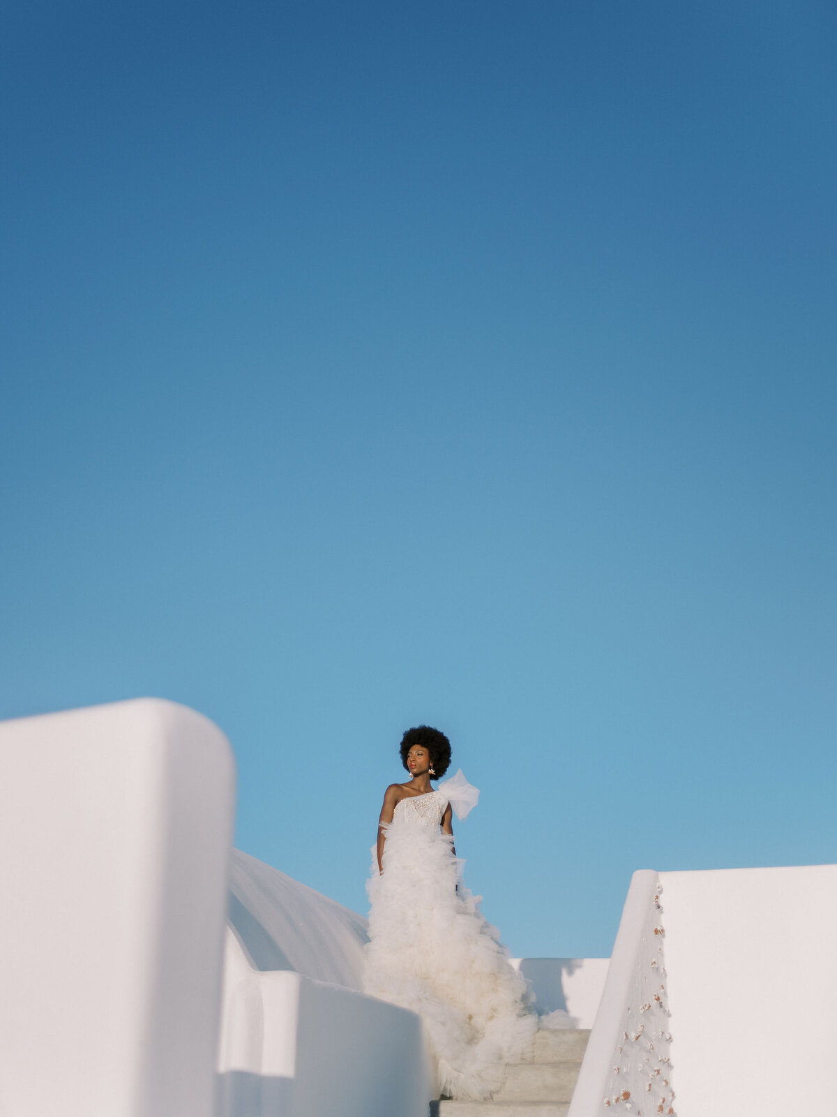 Greece Bridal Session Rocabella Santorini Millia London Gown Vicki Grafton Photography693