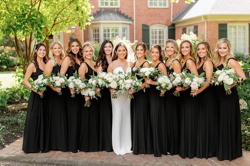 Classic Wedding at City Church of Evansville with Reception at ECC075