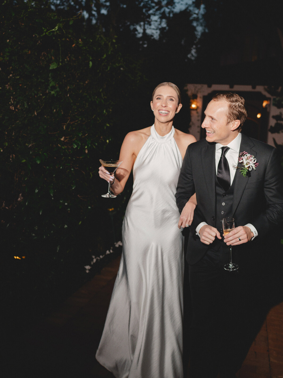 hotel-bel-air-wedding-reception-martinis
