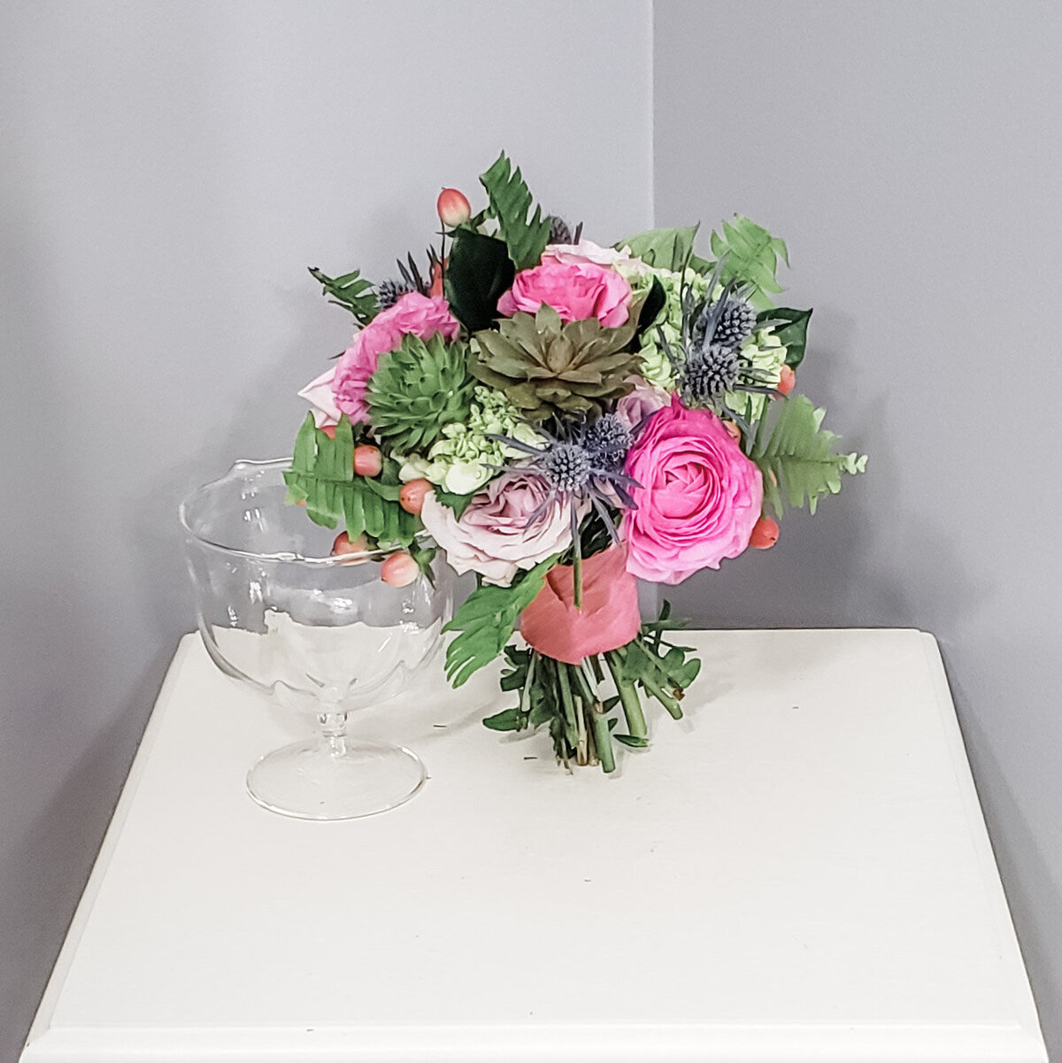 Maryland-wedding-florist-Botanical-Sweet-Collections-bridesmaid-bouquet