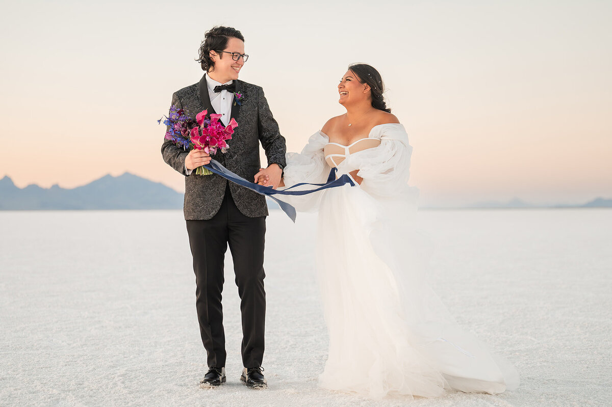 Milky Way Wedding at the Bonneville Salt Flats_093