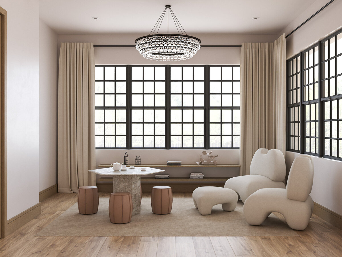 Play Area Interior Rendering
