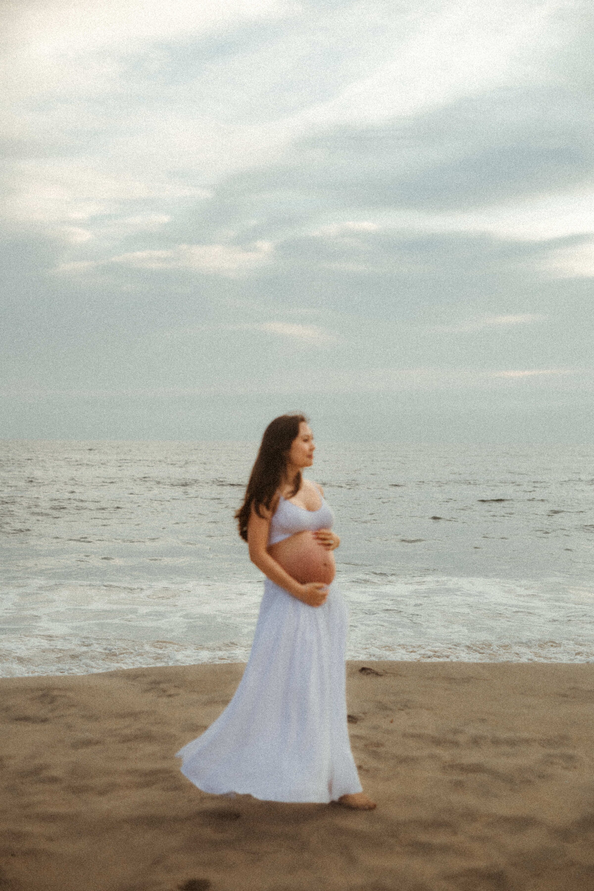 LA Beach Maternity Photography 96
