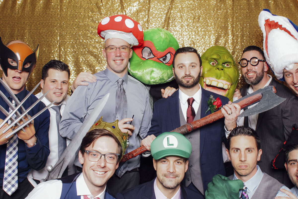 Top wedding photo booth rentals at Highlawn Pavilion in West Orange, Essex County, New Jersey