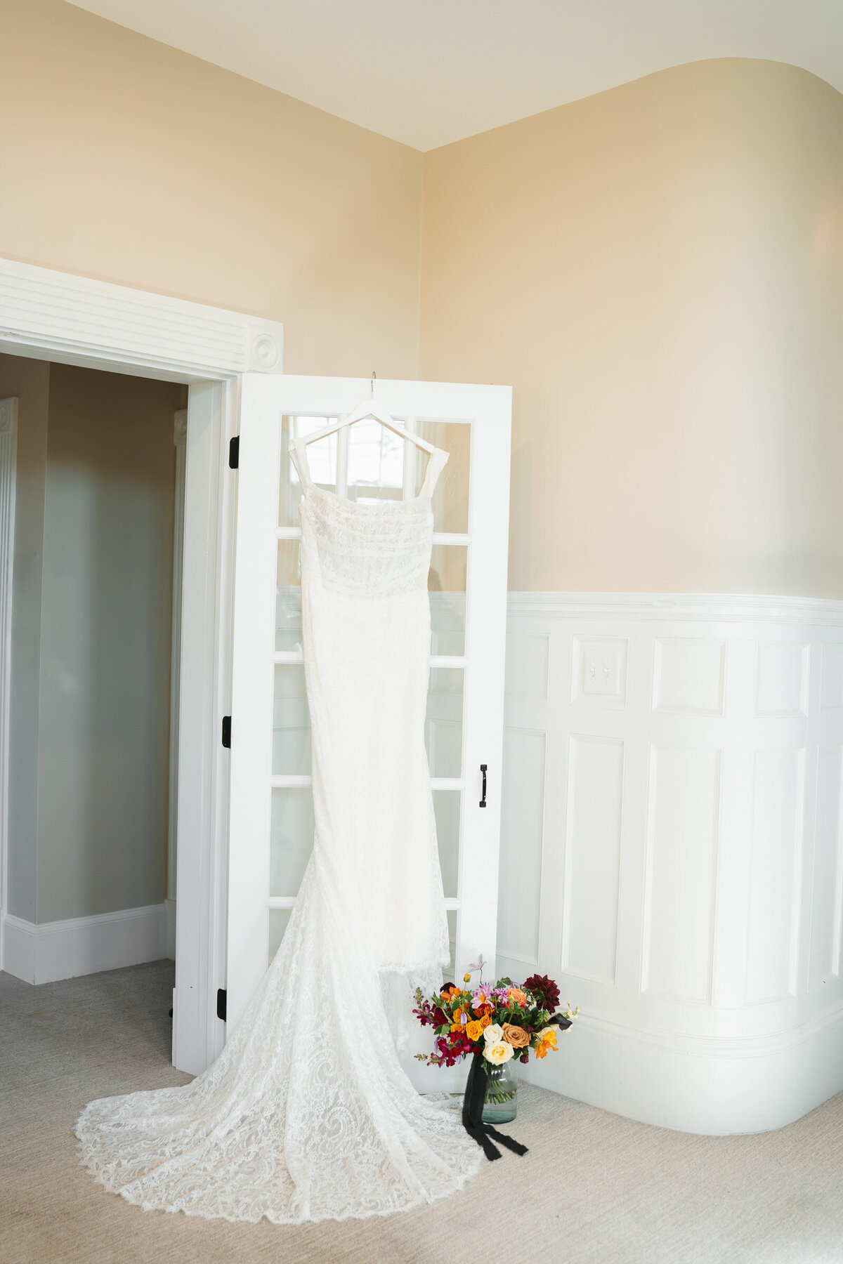 Olio wedding portraits in Peabody MA blending industrial elegance with natural candid moments.