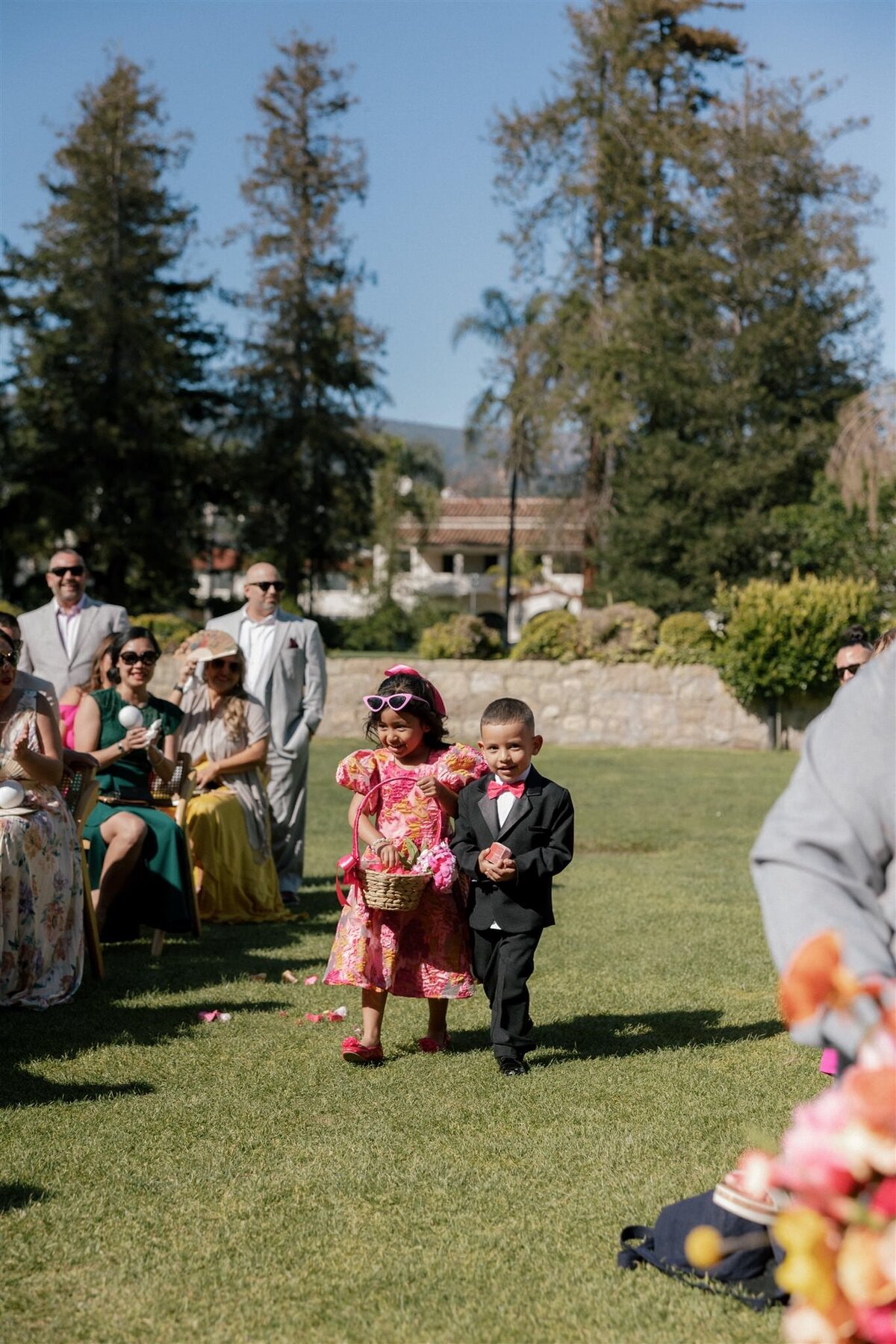 Santa Barbara Courthouse wedding ceremony - 44