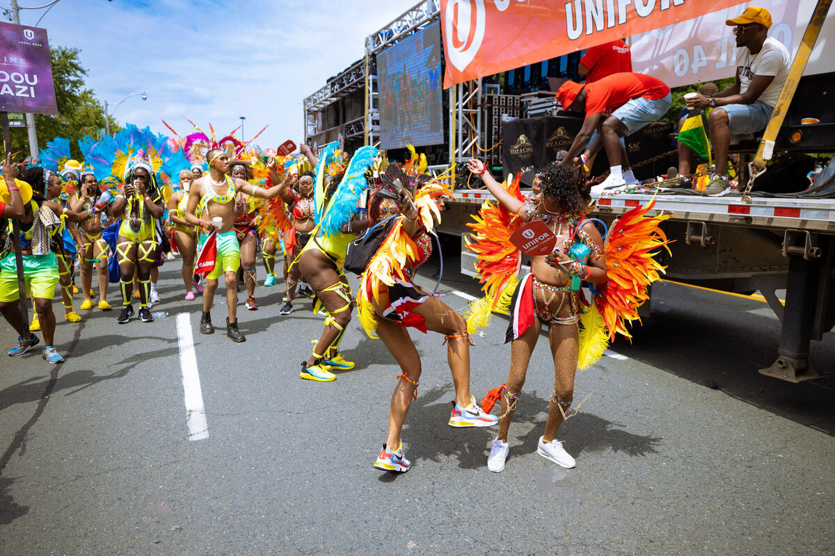 Photos of Masqueraders from Toronto Carnival 2023 - Sunlime Mas Band - Medium Band of The Year 2023-096