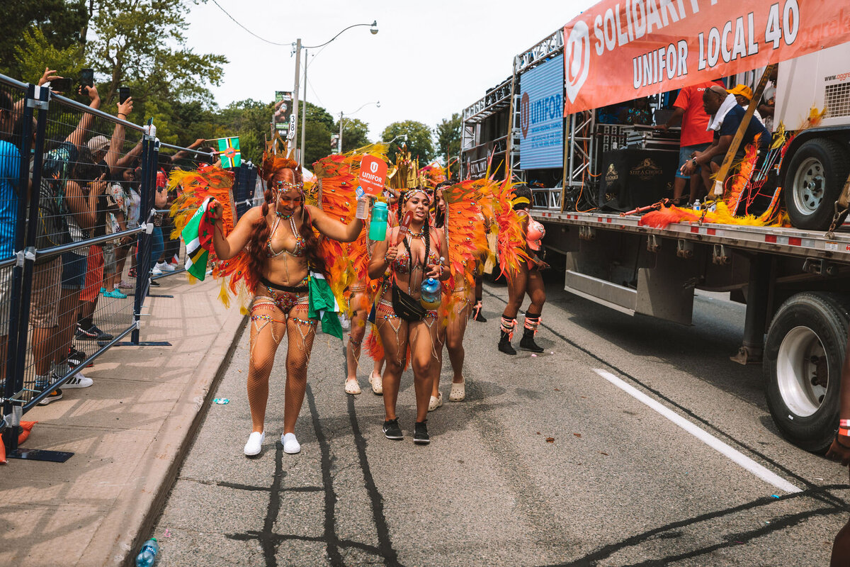 Photos of Masqueraders from Toronto Carnival 2023 - Sunlime Mas Band - Medium Band of The Year 2023-127