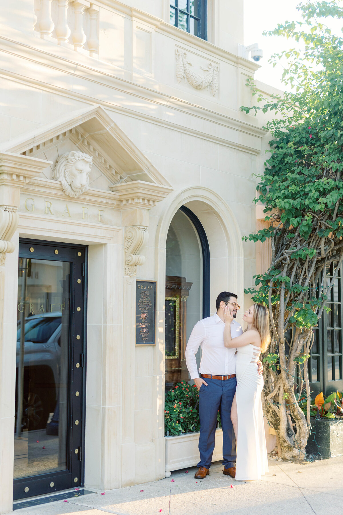 Vincent & Cheyanne-Engagement Portraits-Worth Avenue-Florida Wedding Photographer-12