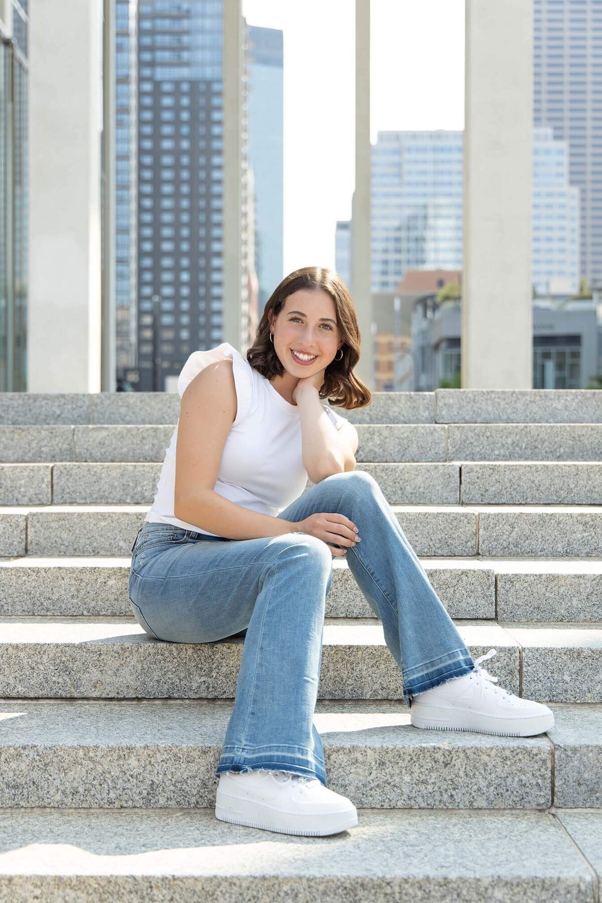 senior-girl-on-city-steps