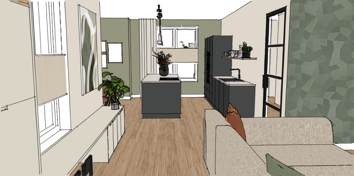 Interieurontwerp-nieuwbouwwoning-Weespersluis-keuken