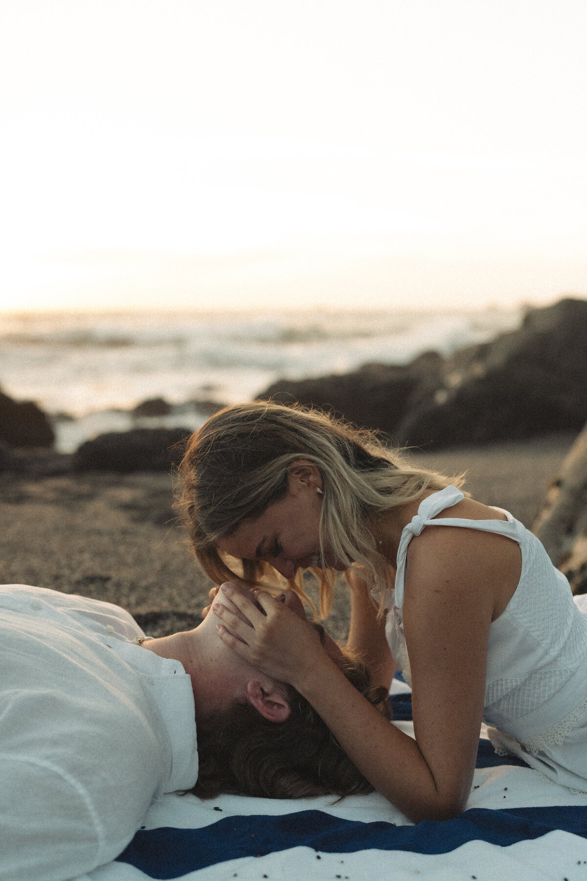 Whimsical Engagement Couples Photoshoot - Sonoma Coast, California