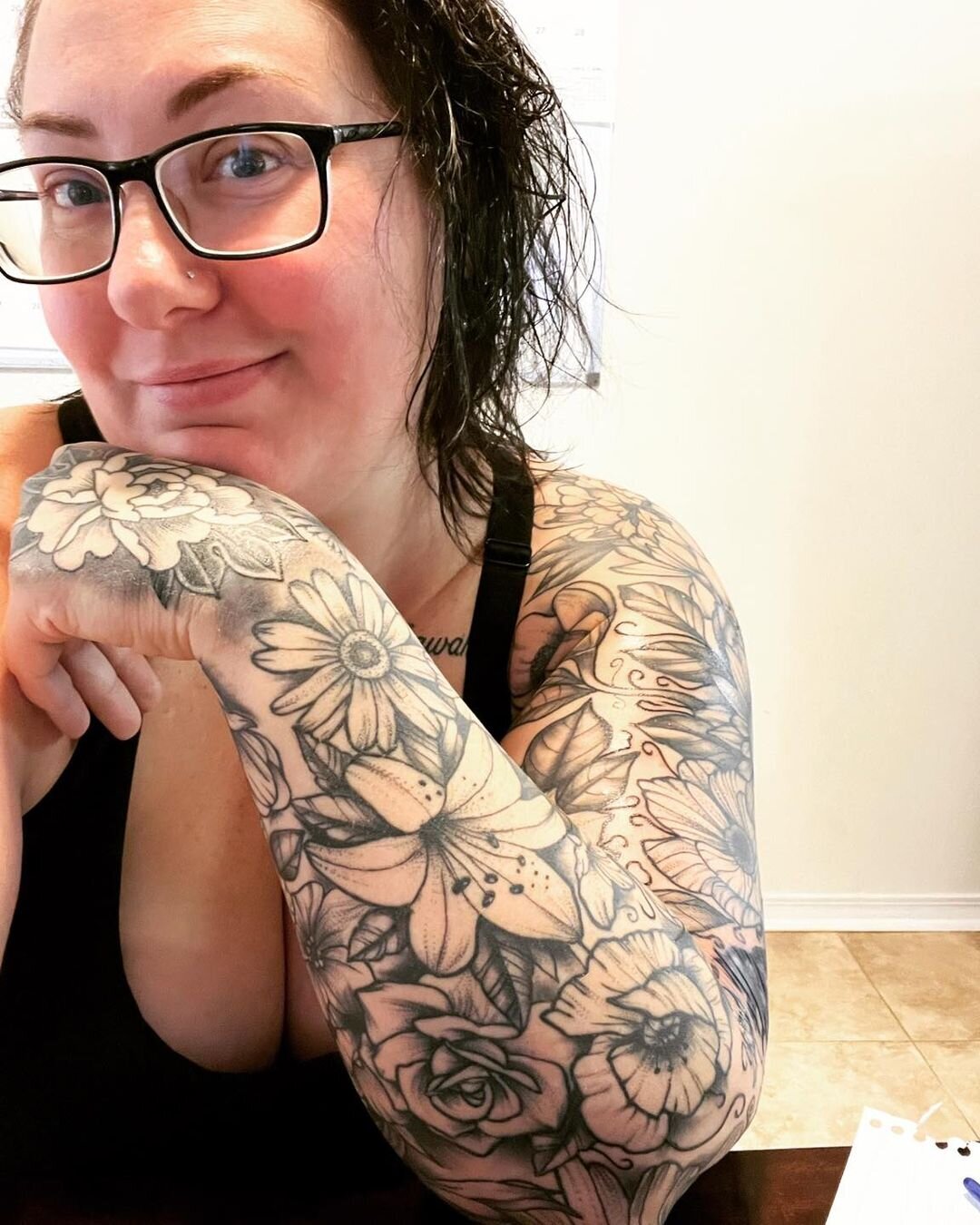 selfie for tattoo