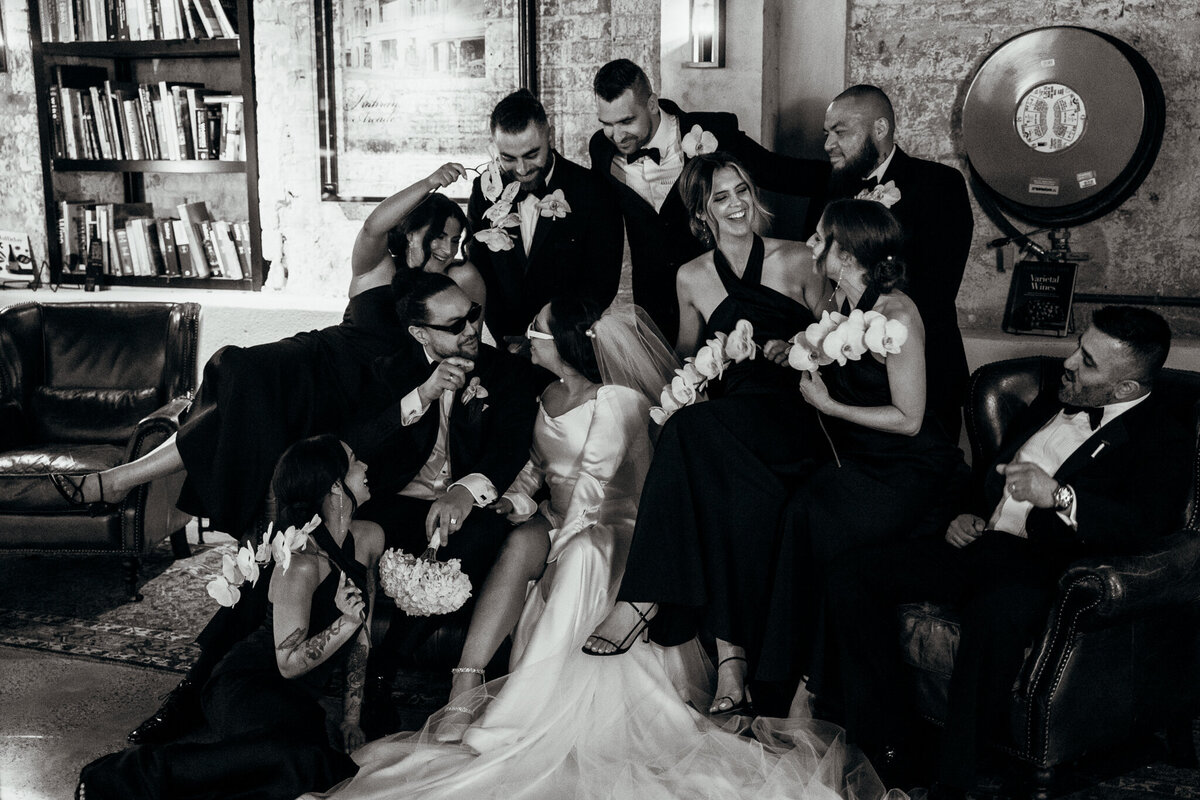 Stylish Melbourne Inner City Wedding-313