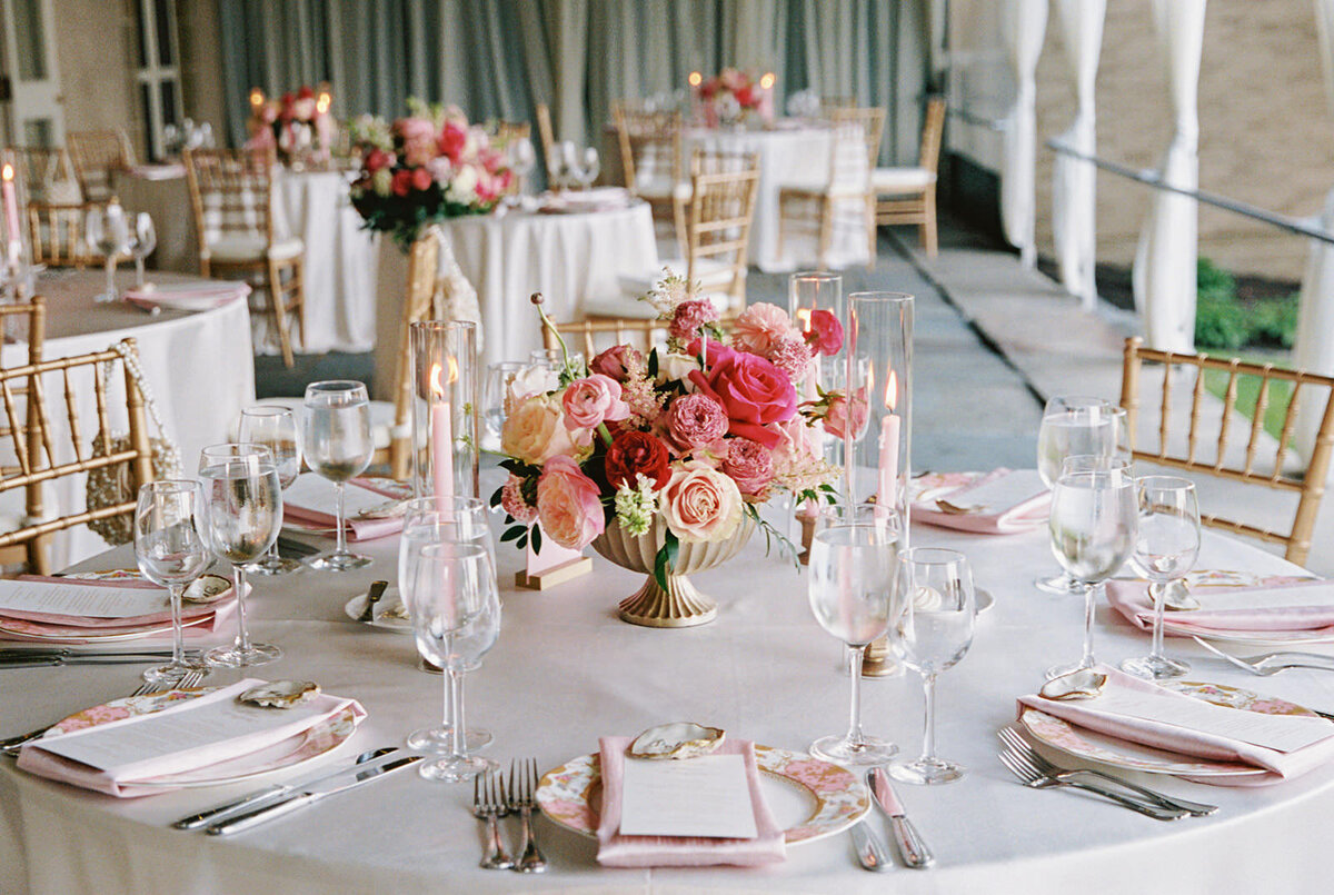 Pink destination wedding in newport-Halie Child Photography-70