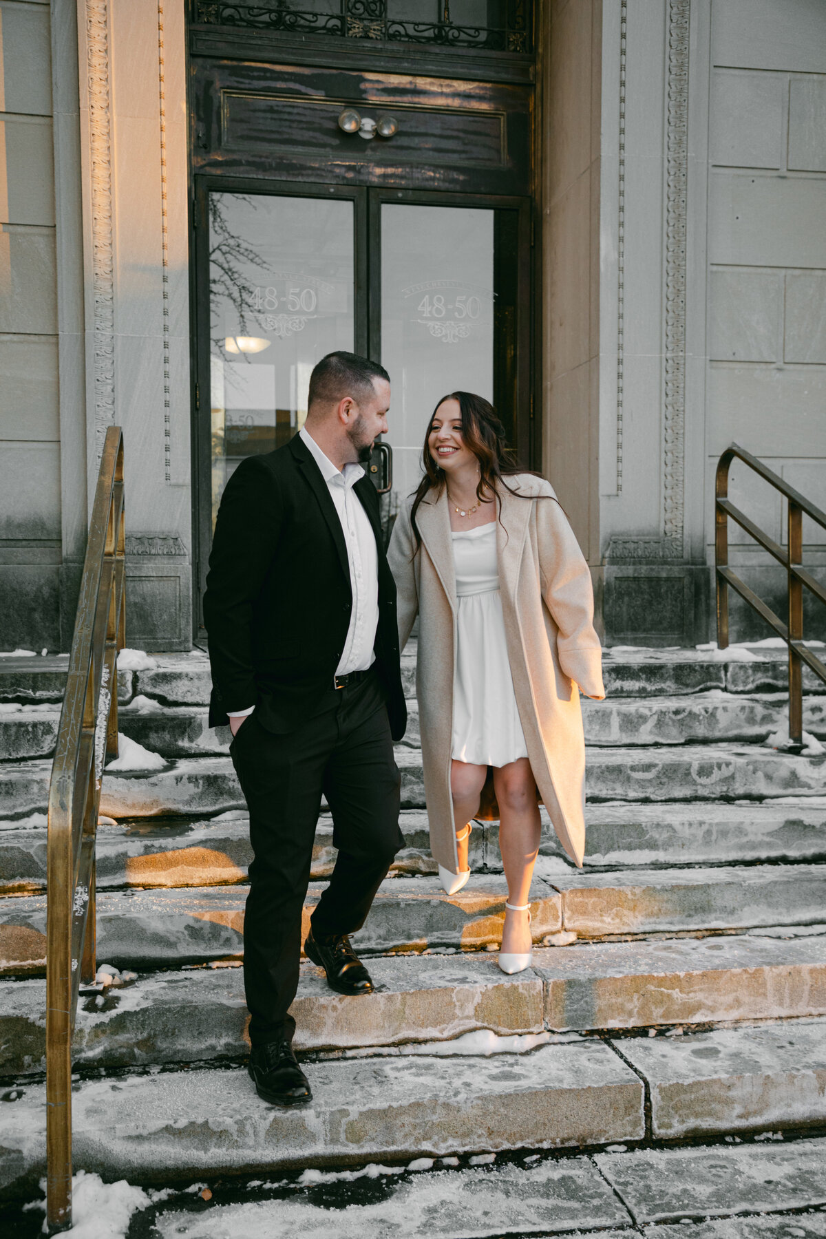 lancaster city pennsylvania engagement photos