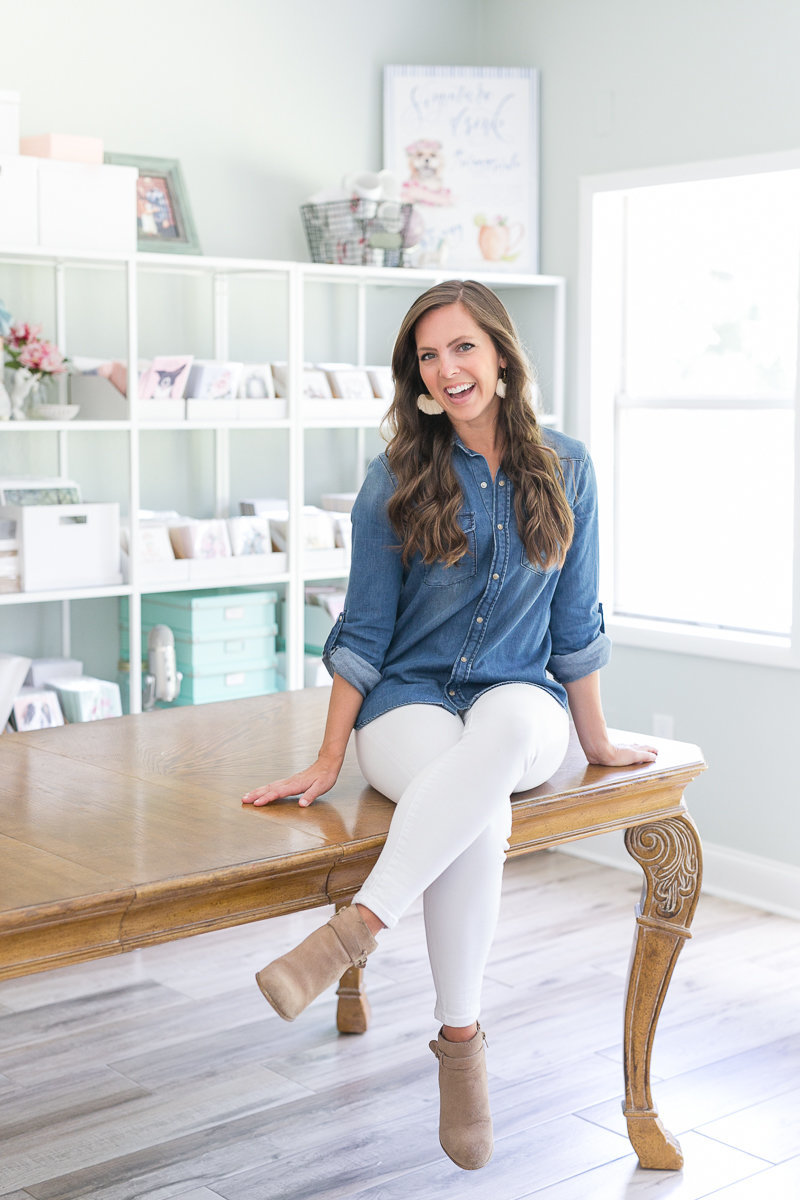 Orlando branding photographer | Cami Monet watercolor artist brand session_-13