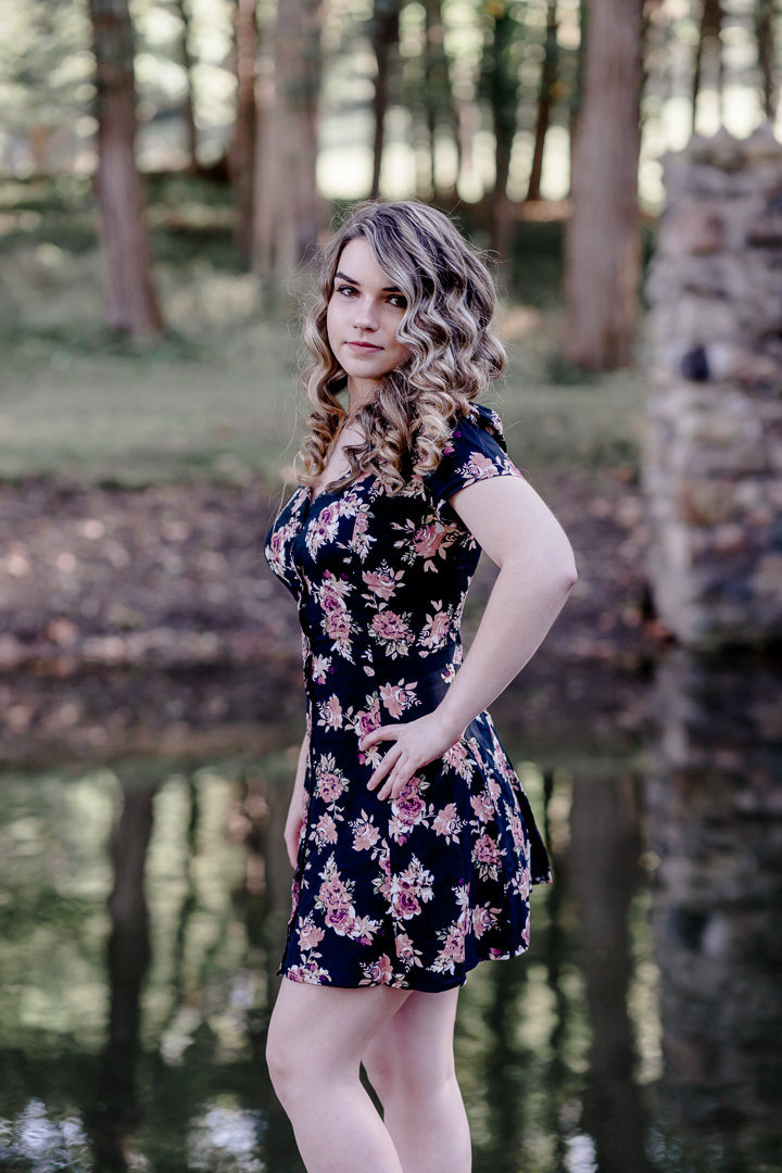 Senior Session at Snyder Park