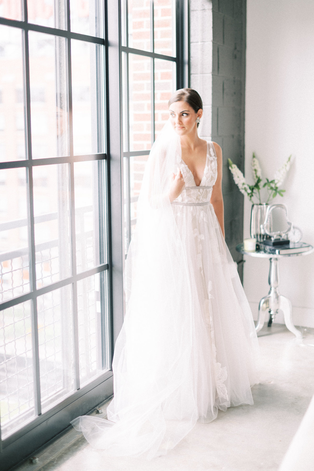 Ponce City Market Roof Top Terrace Wedding