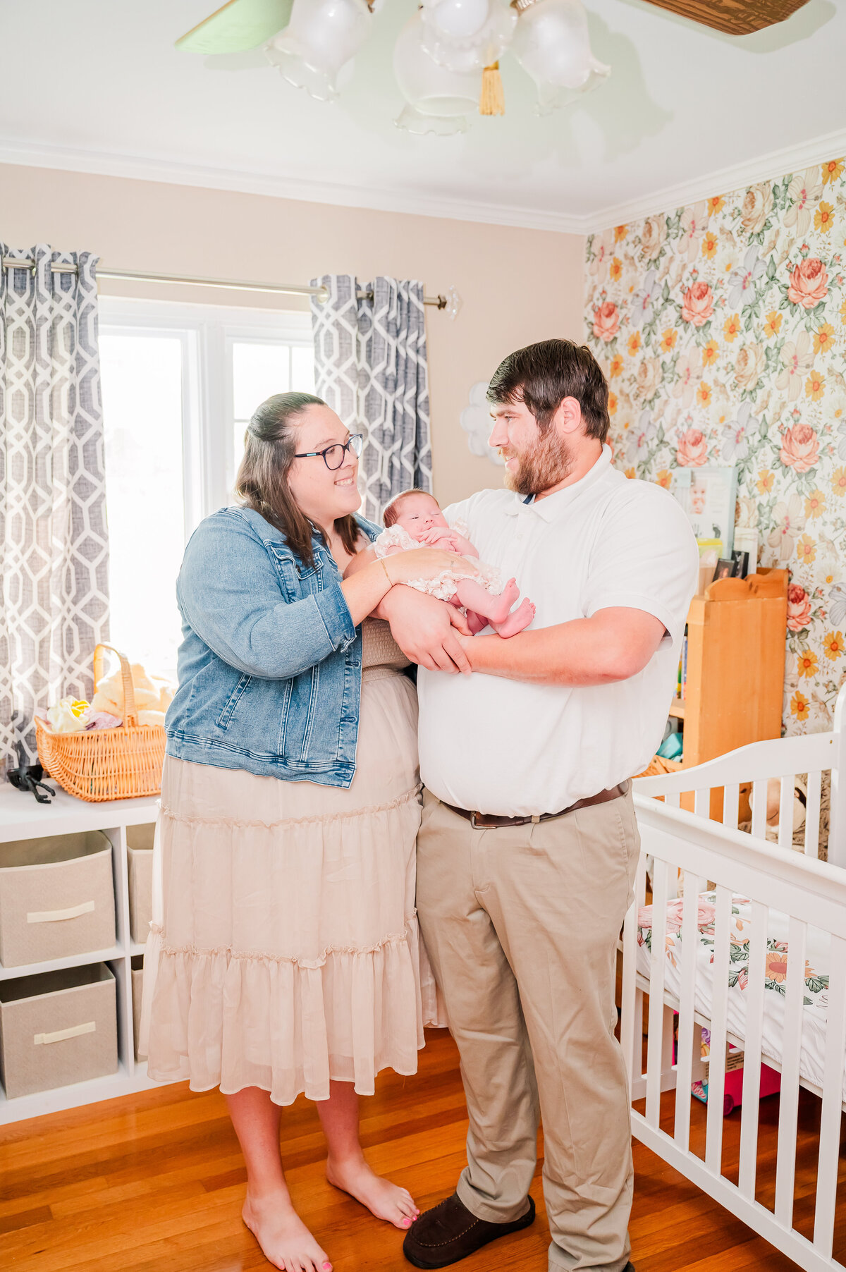 in-home newborn session