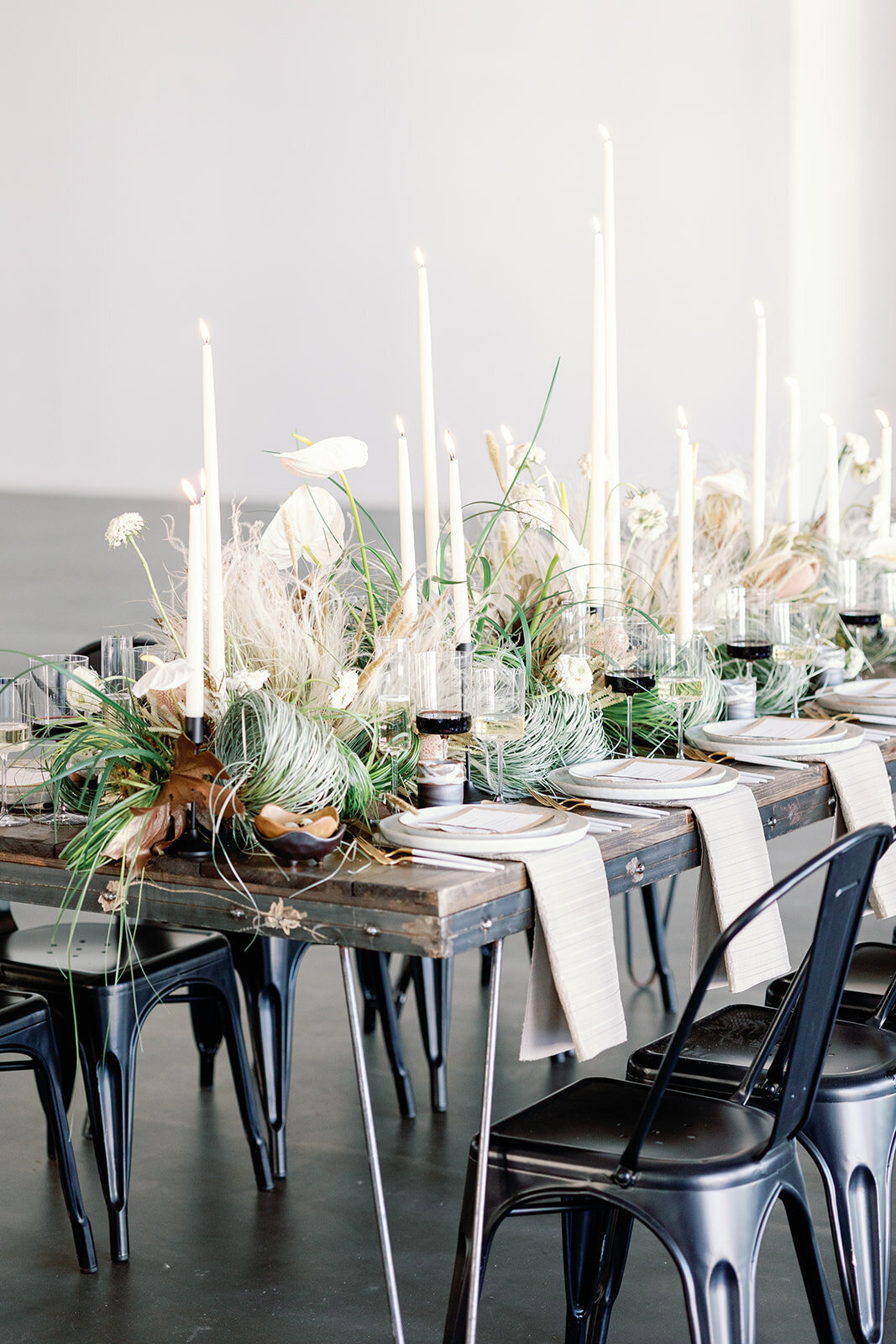 grass centerpiece