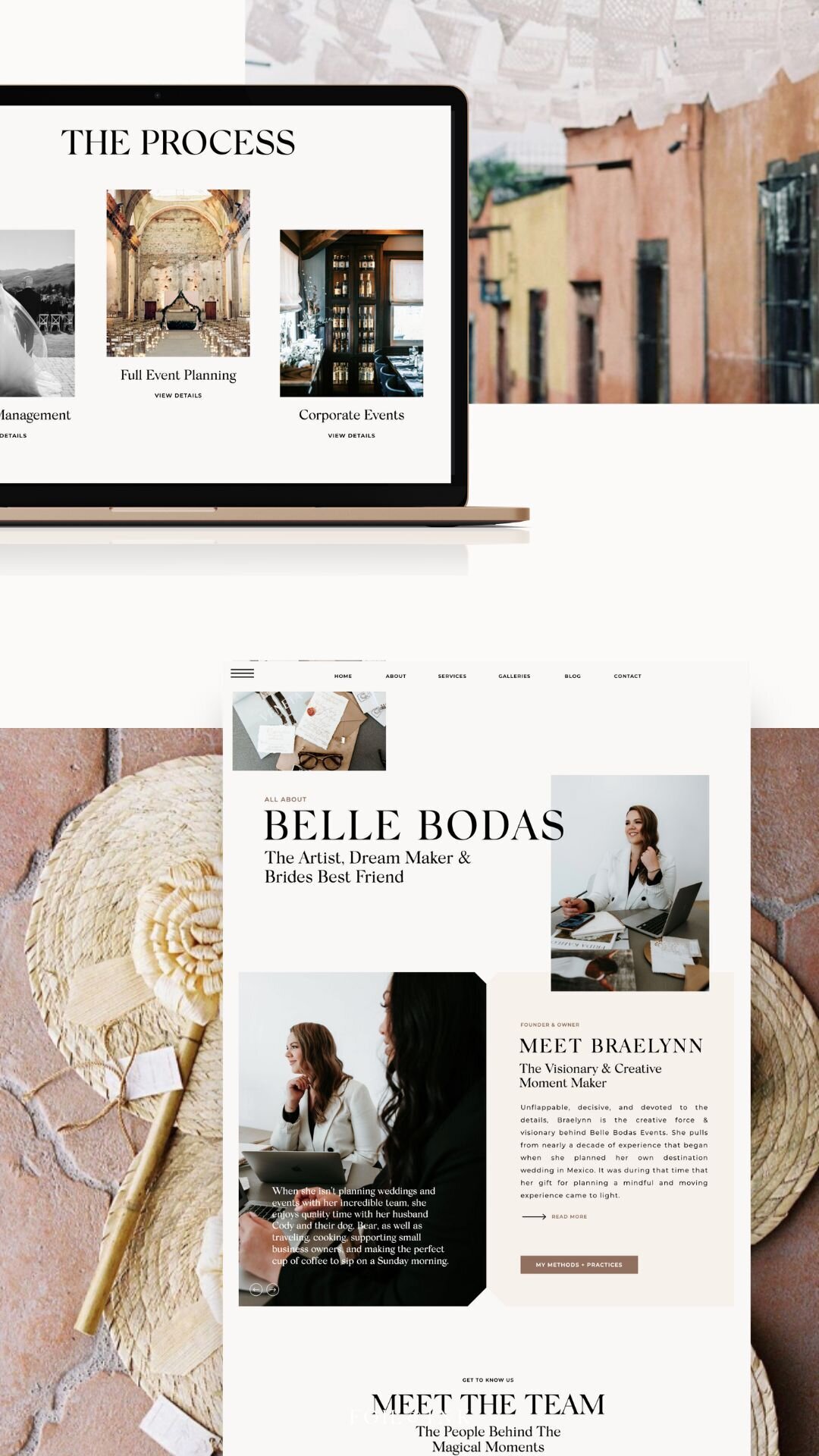 Foil & Ink branding & web design for Belle bodas events (5)