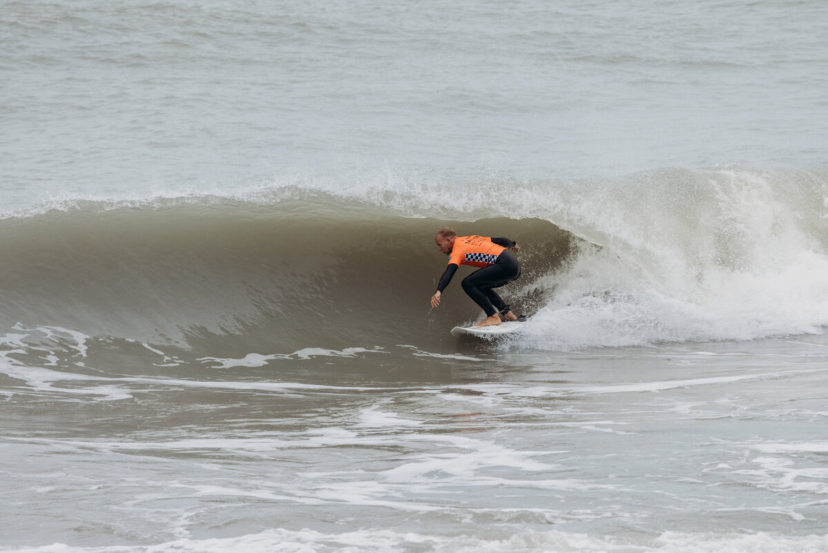 SURFING AT CLAYTONS PIER ON SOUTH PADRE ISLAND TGSA COMPETITION
