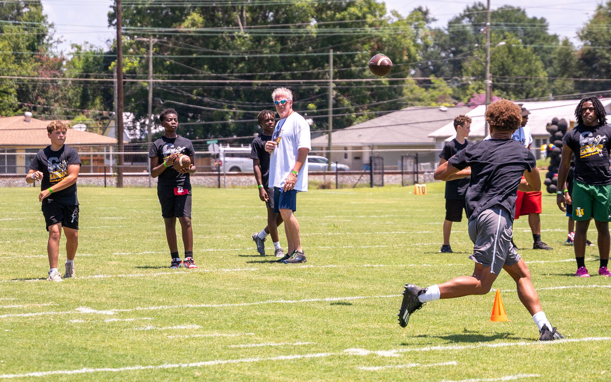 Patrick Queen Level Up 2024 Football Camp -288