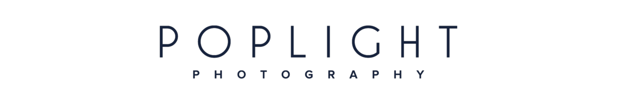 Wordmark for Poplight Photography