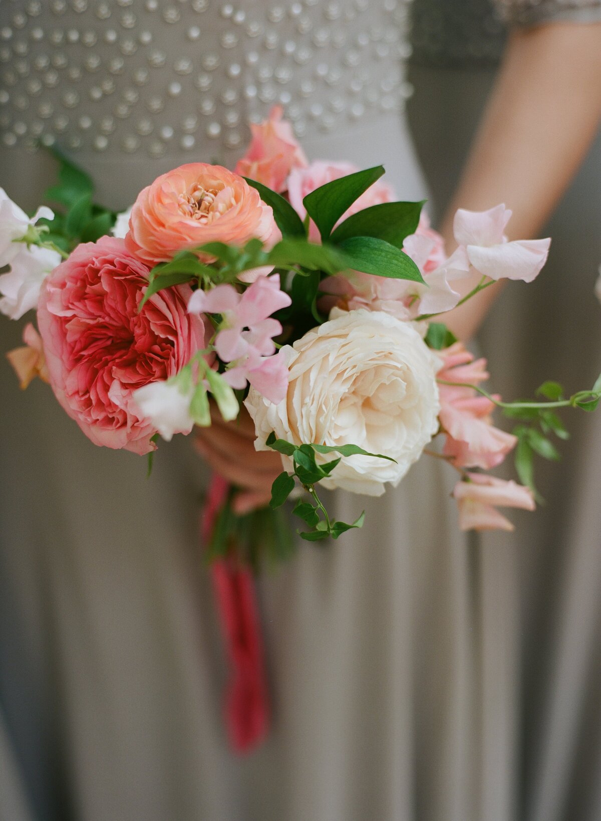 Chicago Illuminating Company Wedding with Pink Block Print Linens_10