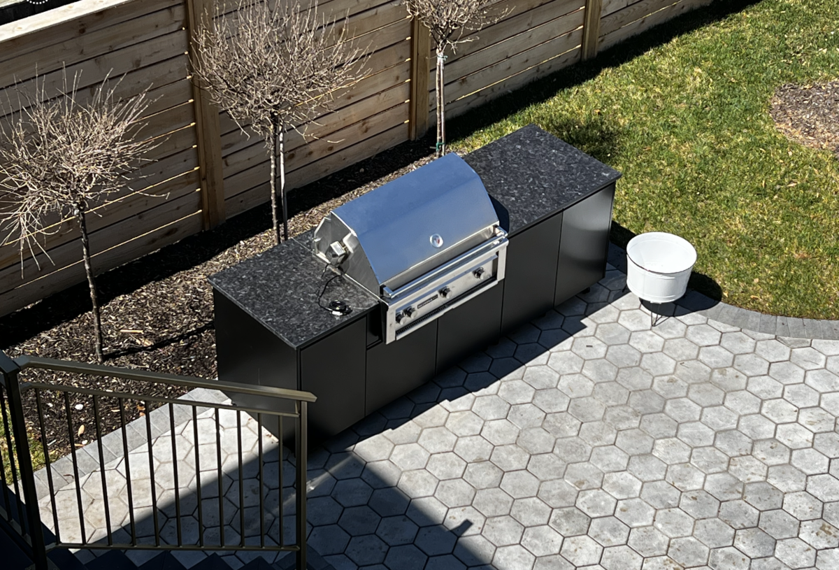 winnetka outdoor kitchen