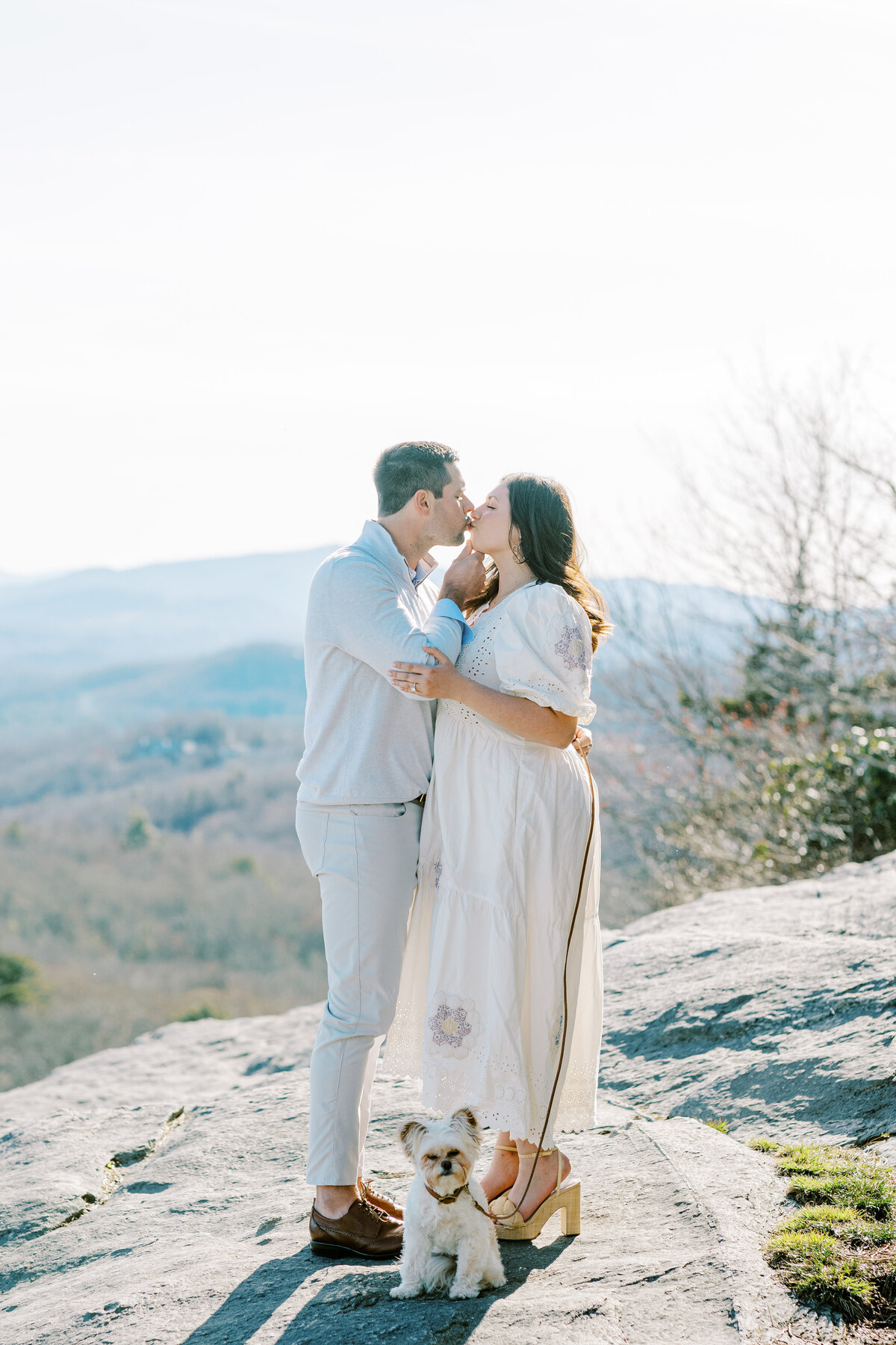 The Fourniers | Grandfather Mountain Engagement-10