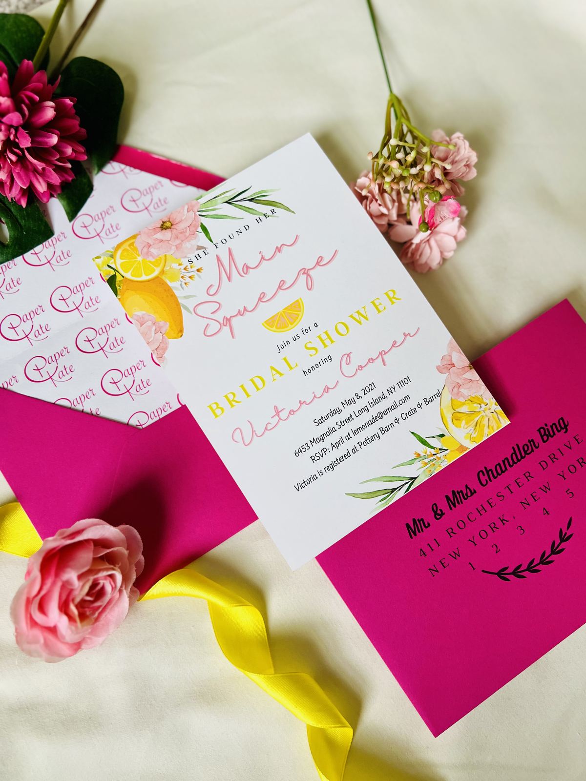 lemonade bridal shower