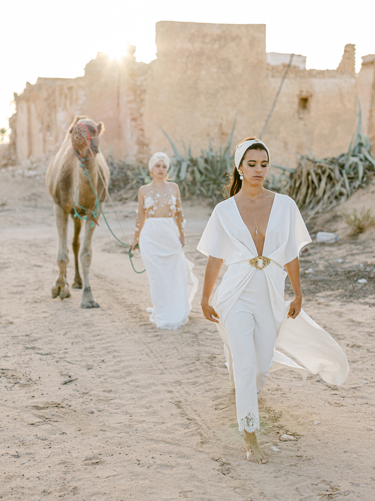 Oriental mystery fashion shoot at palais Ben Ayed - Tunisia - Veronique Lorre Destination artistic direction florist23