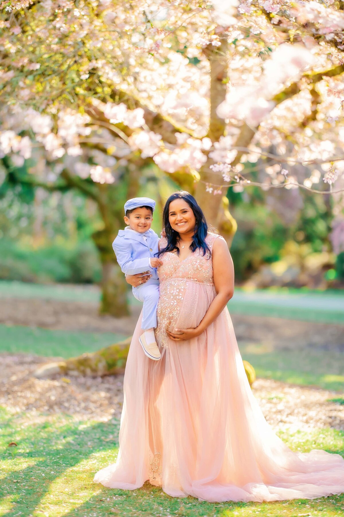 Family Maternity Seattle Arboretum