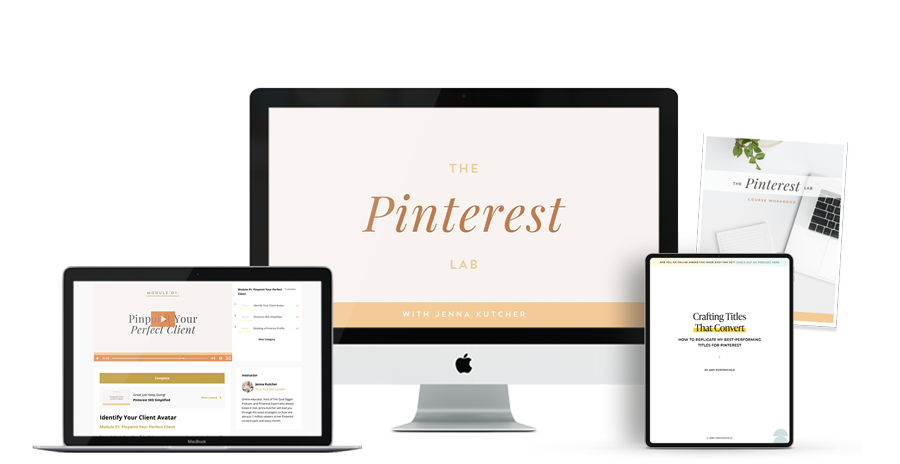 Pinterest Lab bundle with bonus, Crafting Titles That Convert