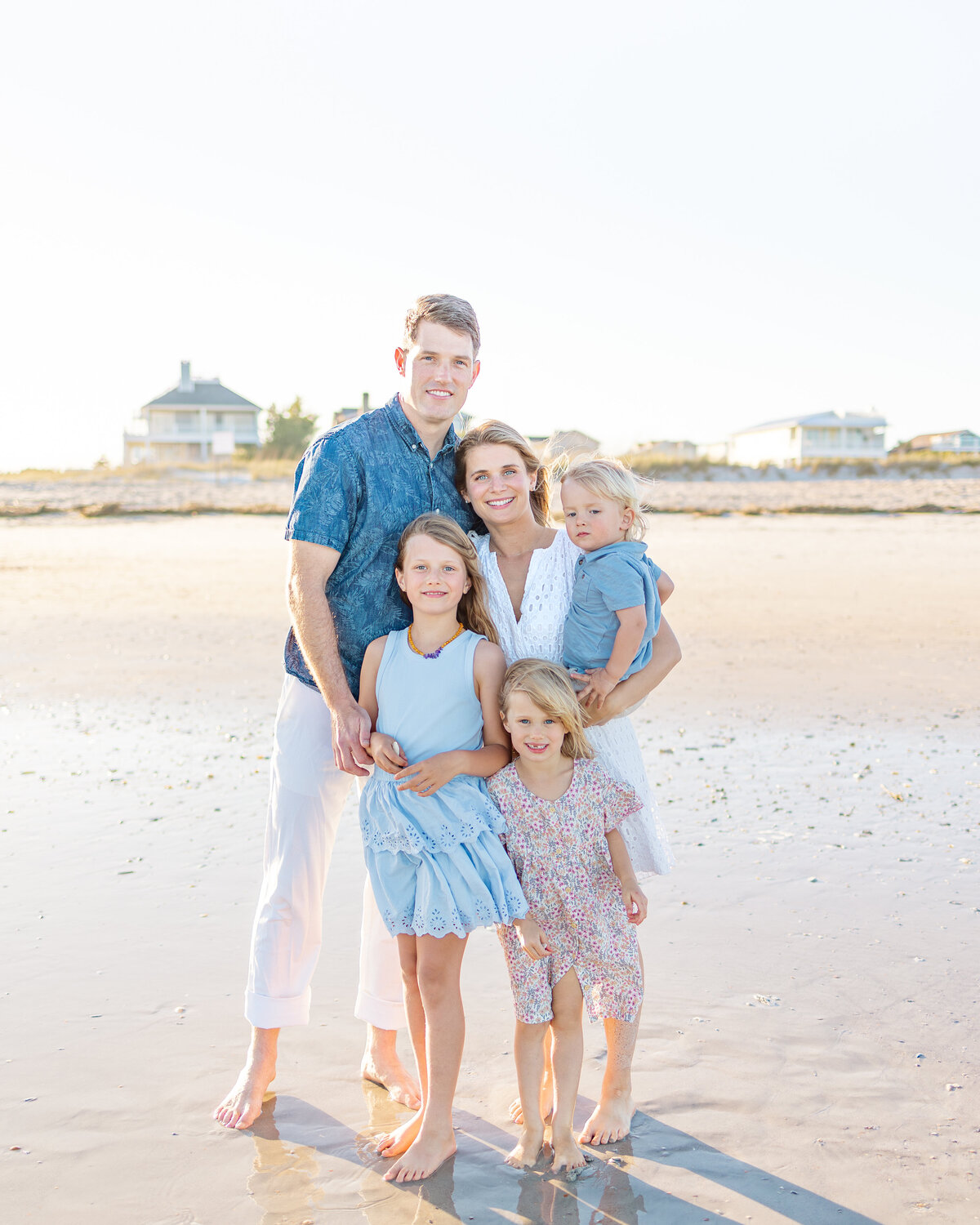 family beach photo