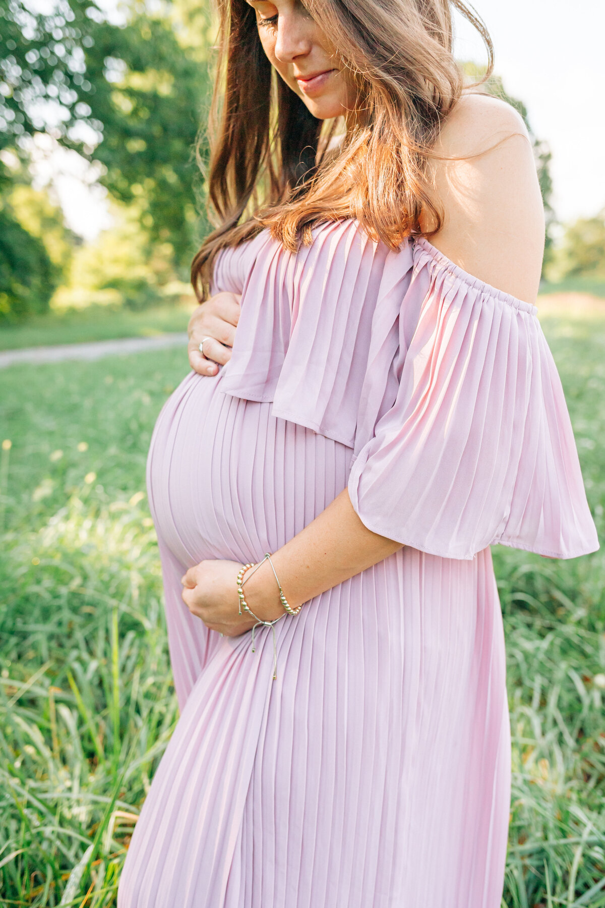 Biltmore Estate Maternity photo session photographed by Asheville Maternity and Newborn Photographer Rachel Marie Photography