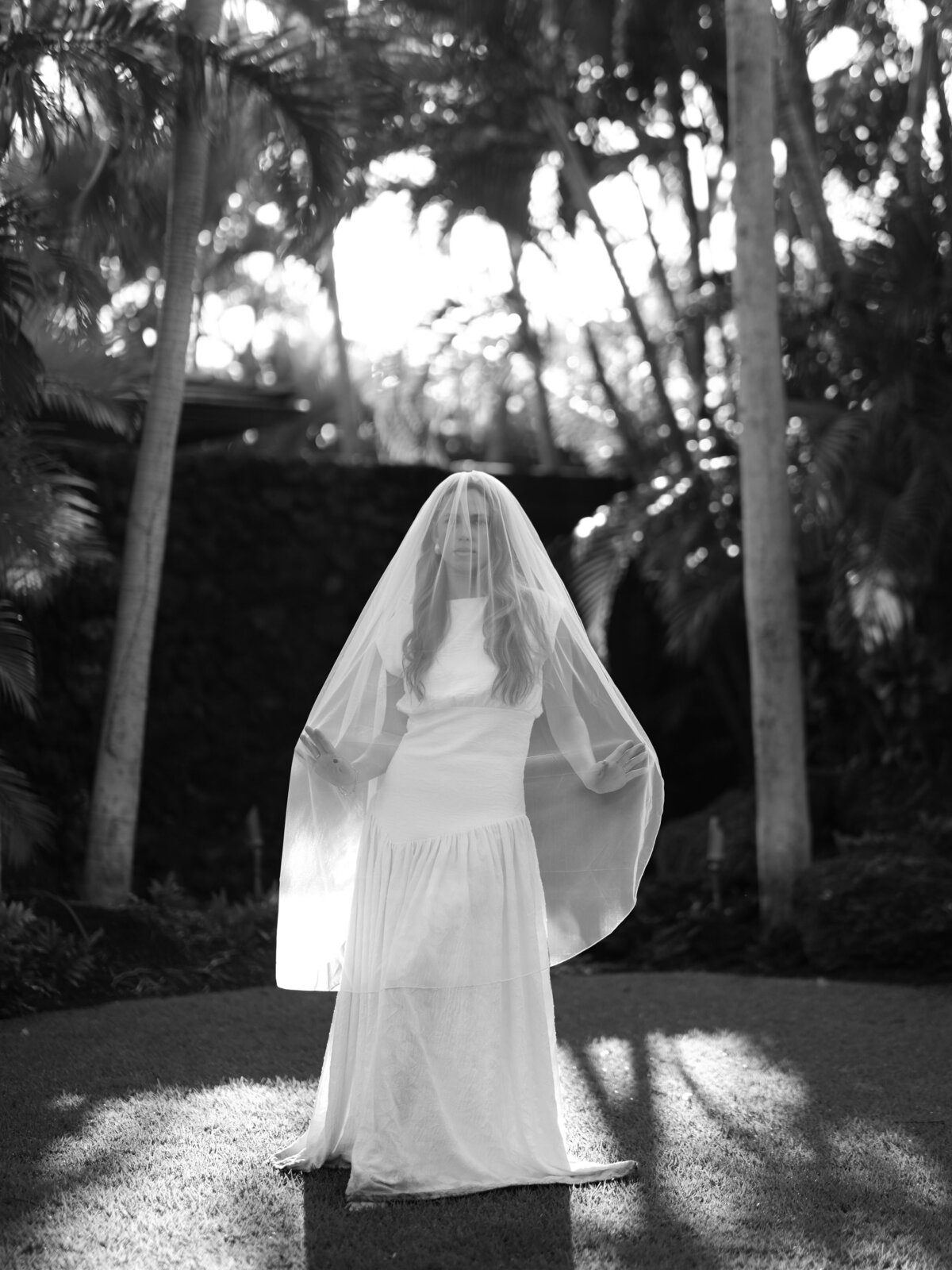 Bw artist getting ready shots at four seasons hualalai