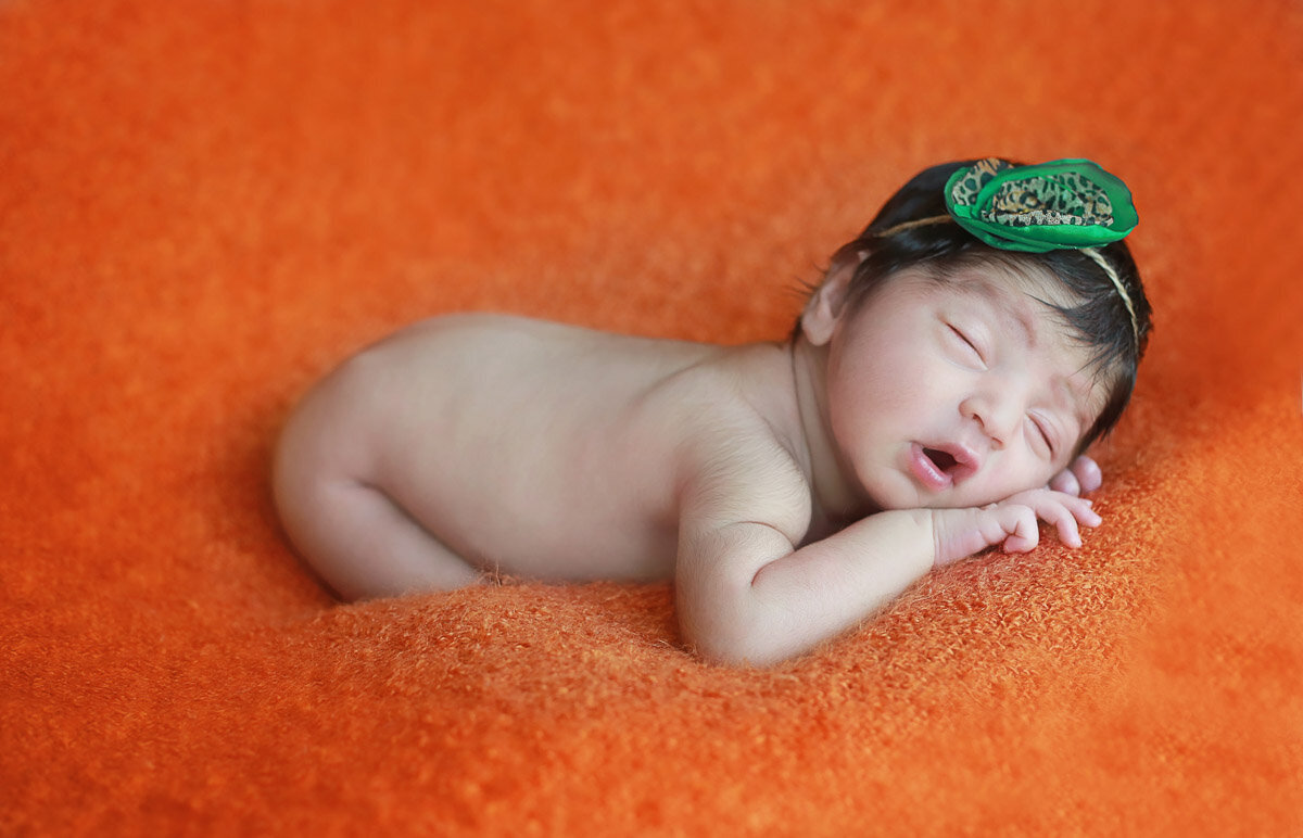 Newborn photo session in Cochrane Alberta