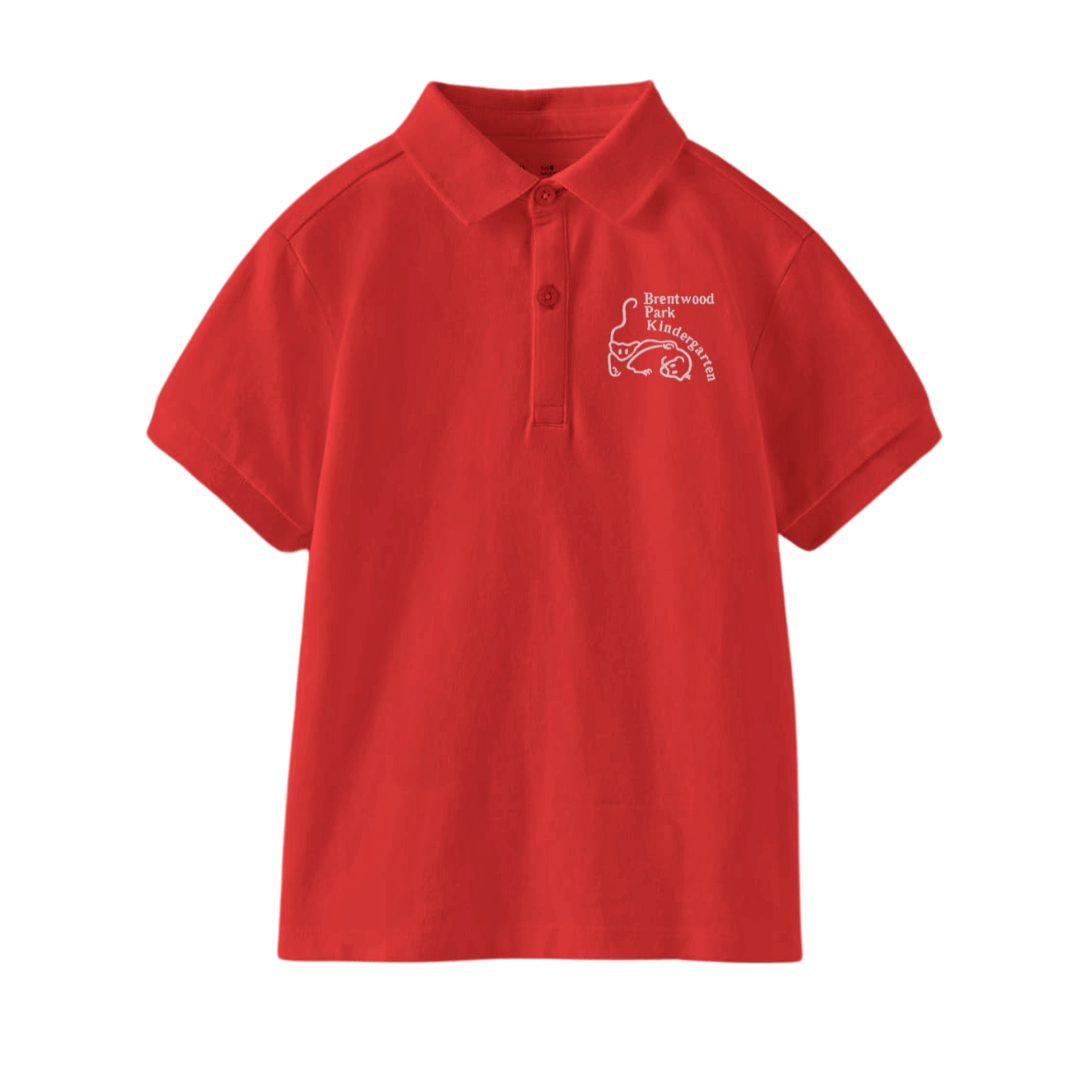 brentwood-park-kindergarten-Red-Polo-Tshirt