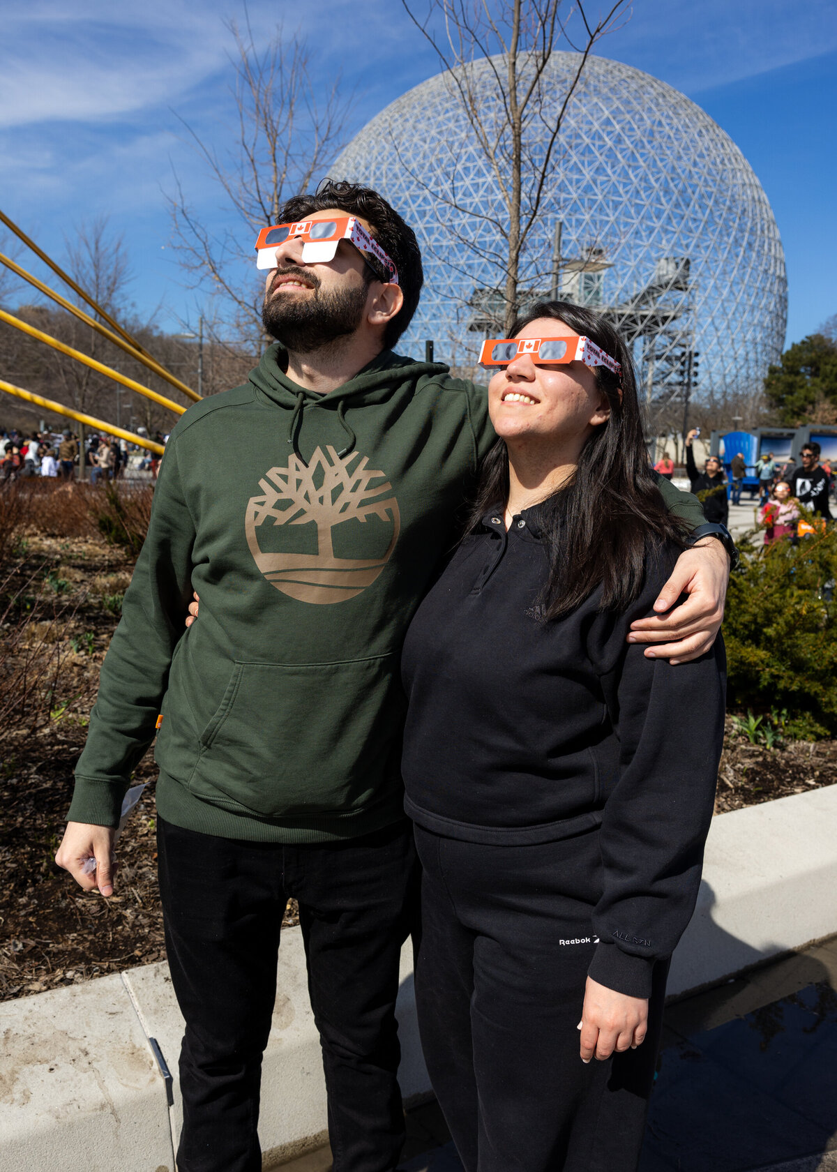 Biosphère de Montréal Éclipse 2024