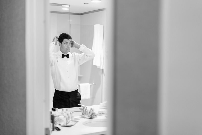 Classic Wedding at City Church of Evansville with Reception at ECC104
