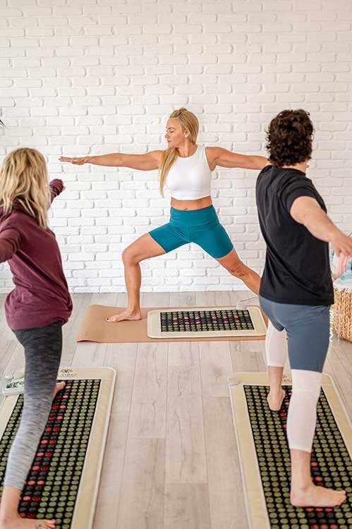 UT yoga studio brand photos