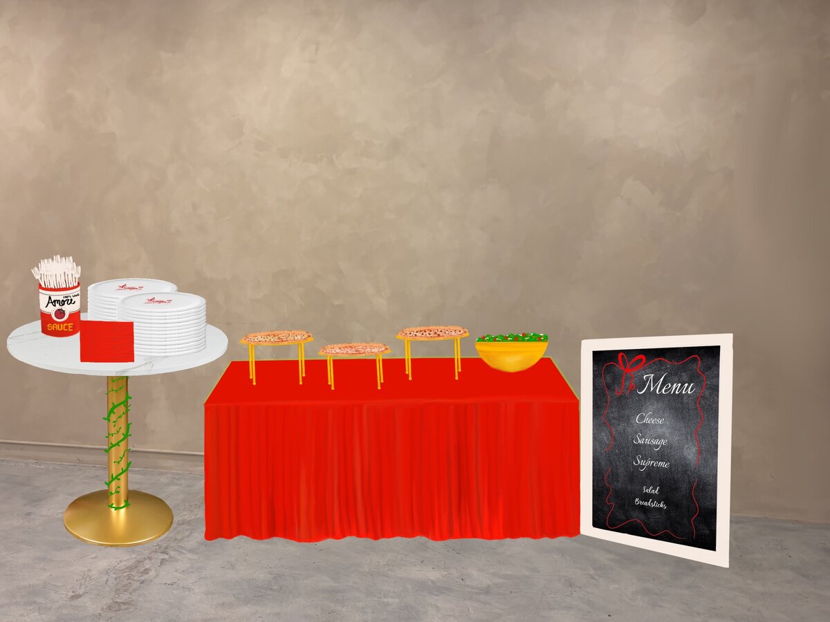Pizza Table