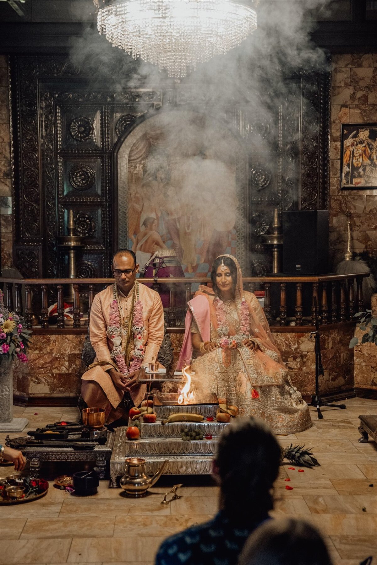 Tempel Jandelsbrunn indische Hochzeit